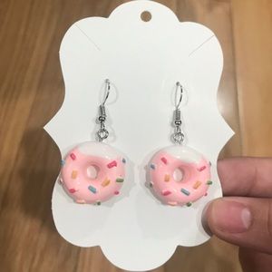 Donut earrings